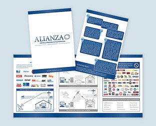  DirecTV: diseño de folletos para Alianza.