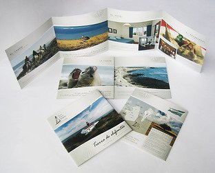  Faro Punta Delgada, hotel de campo: diseño de papelería, folletería y web.