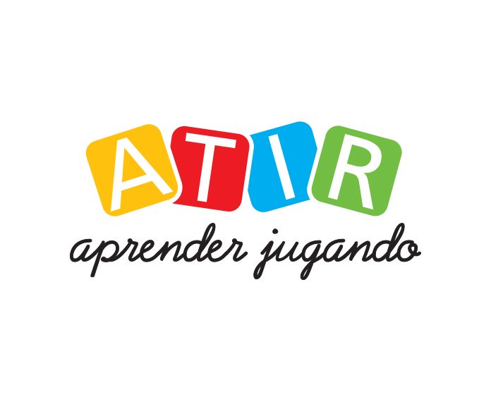  ATIR, aprender jugando: diseño de isologotipo, tarjetas, packaging, e-flyers, banner y web.