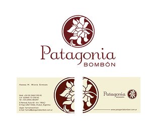  Patagonia Bombón: diseño de isologotipo, tarjeta, folleto, packaging e imagen web.