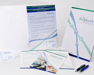  Biodevelop: diseño gráfico para participación en exposición.