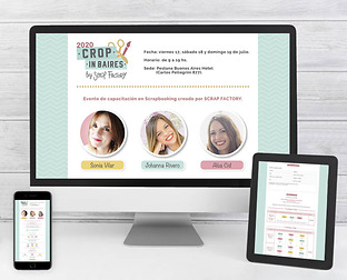  Crop in Baires 2020: Rediseño de isologotipo, landing page y redes sociales.