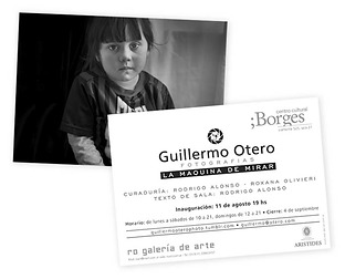  Diseño de invitación y mini fotolibro para evento de fotografía en el Centro Cultural Borges.