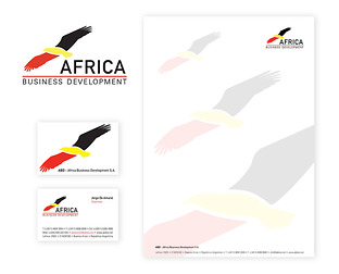  Africa Business Development: diseño de isologotipo, papelería e imagen web.