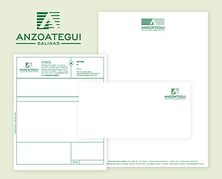  Anzoategui, salinas: diseño de isologotipo, papelería y packaging.
