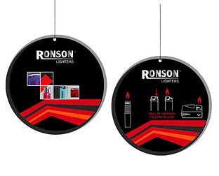  Ronson Lighters: diseño de colgante para locales.
