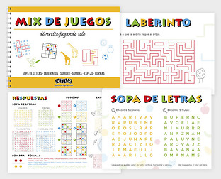  ATIR, aprender jugando: diseño de isologotipo, tarjetas, packaging, libros, e-flyers, banners y web.