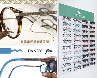  Dandy / Uptown: diseño de logotipo, folletos, avisos, afiches, POP, vidrieras, redes sociales y packaging.