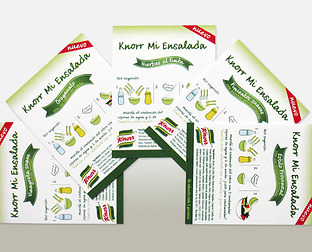  Unilever: diseño de etiquetas para Knorr.