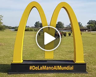  Edición de video. Evento “Héroes” de Mc Donalds - Organizado por María Graziani & Asociados.