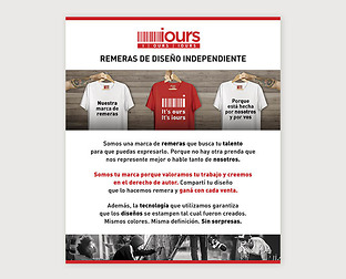  Iours: diseño de flyer, etiquetas, sello y página web.