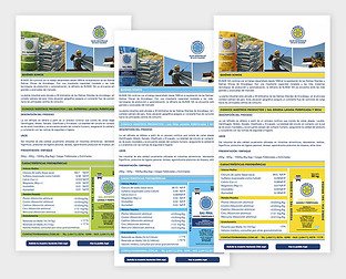  Bunge, Refinería de Sal: diseño de isologotipo, papelería, packaging, folleto, e-flyer y web.
