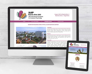  IAAP: diseño de página web (inscripción, pago y recepción de resúmenes on line) y newsletters 