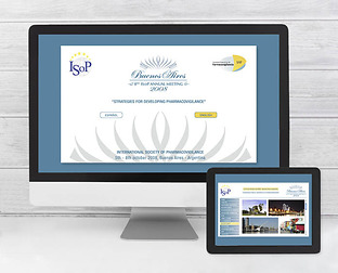  8th ISOP Annual Meeting 2008: diseño de página web (inscripción, pago y recepción de resúmenes on line).